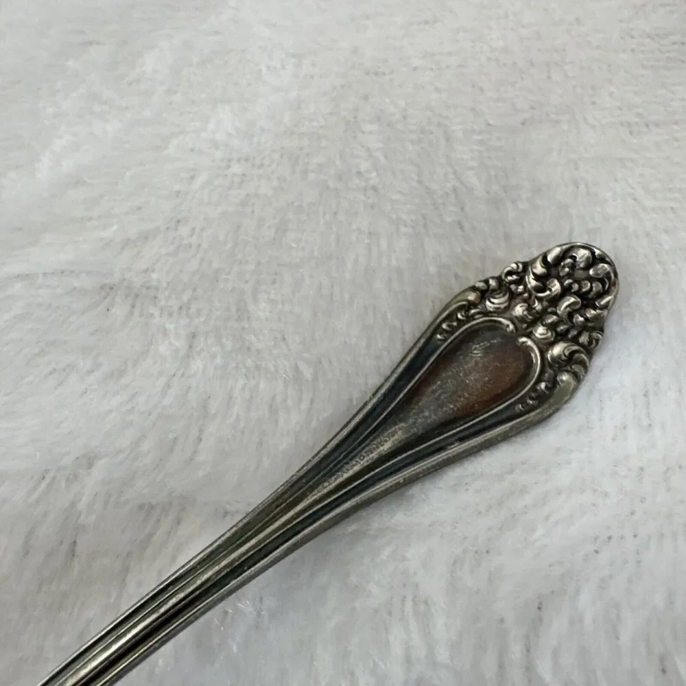 Vintage Royal Plate Co Toddy Sauce‎ Cream Ladle Silver Plate